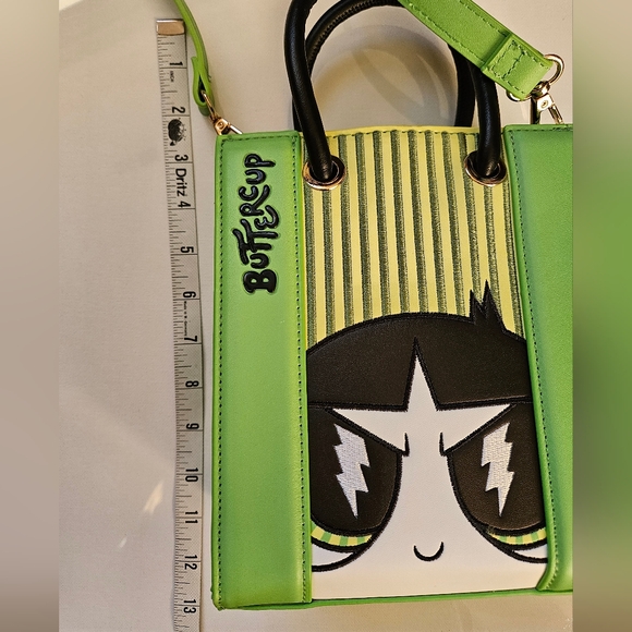 NWOT Powerpuff Girls Buttercup x Fred Segal Crossbody Purse - Picture 6 of 6